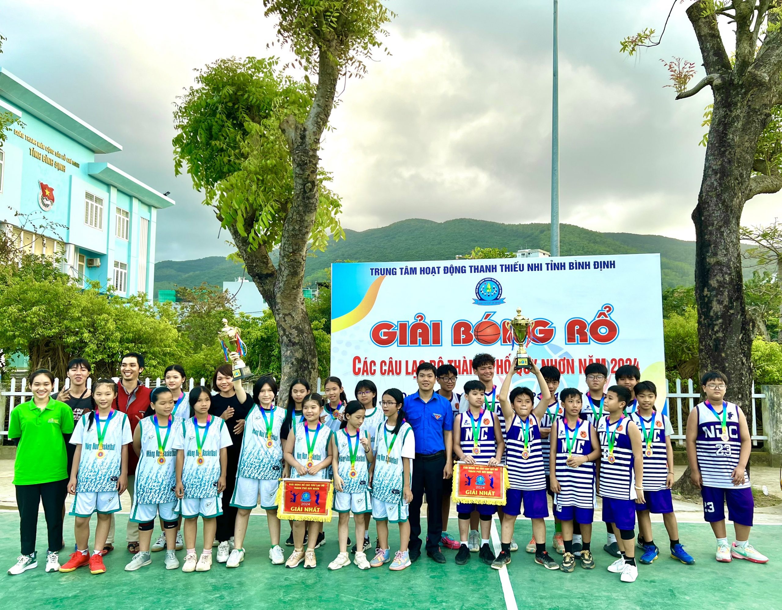 Hình ảnh Giải bóng rổ thành phố Quy Nhơn mở rộng