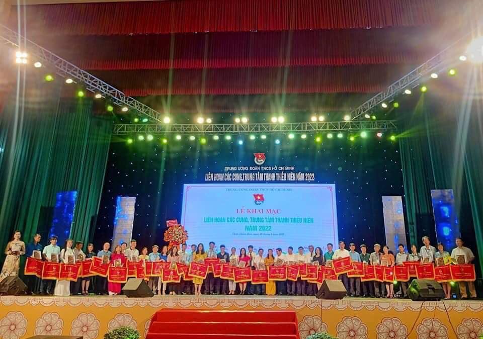 Tham gia Liên hoan các Cung, Trung tâm thanh thiếu niên toàn quốc năm 2022 tại tỉnh Thừa Thiên Huế